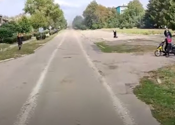 Як у Балаклії ЗСУ вітали (ВІДЕО)