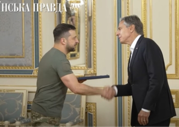 “Важливий сигнал”. Блінкен зустрівся с Зеленським (ВІДЕО)