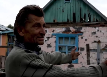 Росіяни, втікаючи з Богородичного, вдарили по церкві, у якій жили (ВІДЕО)