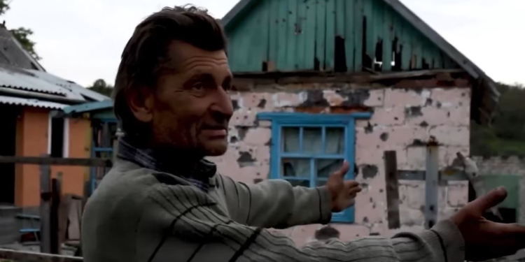 Росіяни, втікаючи з Богородичного, вдарили по церкві, у якій жили (ВІДЕО)