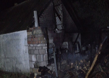 В Баштанському районі внаслідок обстрілу пошкоджений газовий трубопровід, була пожежа