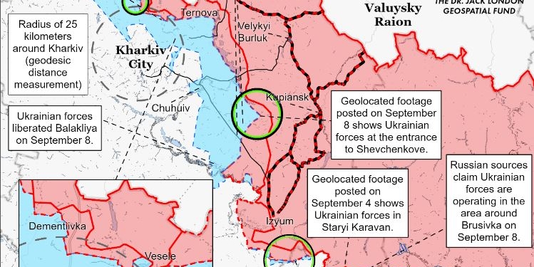 Звільнення Куп’янська можливе протягом наступних 72 годин, – ISW (ФОТО)