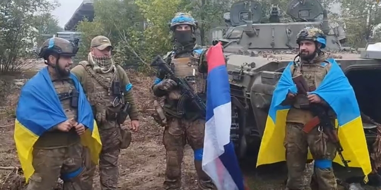 Контрнаступ. Десантники підняли прапор у Богородичному, Ізюмі та Осколі (ВІДЕО)