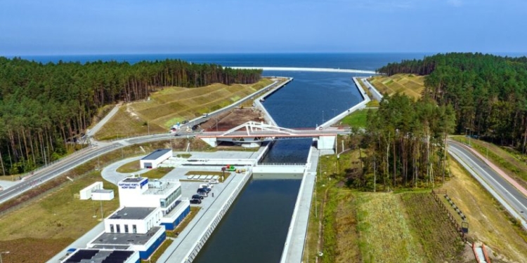 Польща готується до відкриття каналу між Віслинською і Гданською затоками. Чому це важливо (ФОТО)