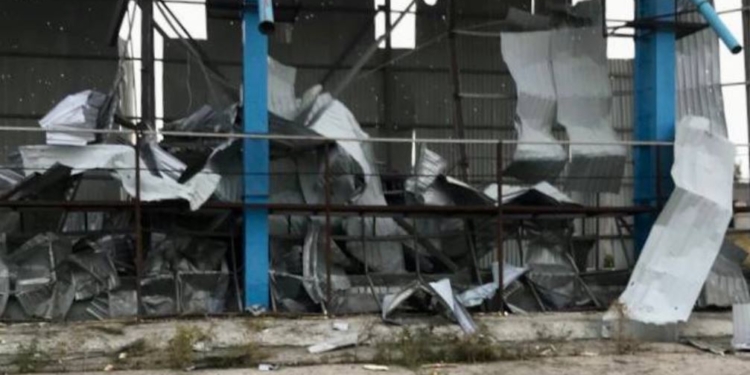 Сєнкевич показав наслідки вранішнього обстрілу Миколаєва (ФОТО)