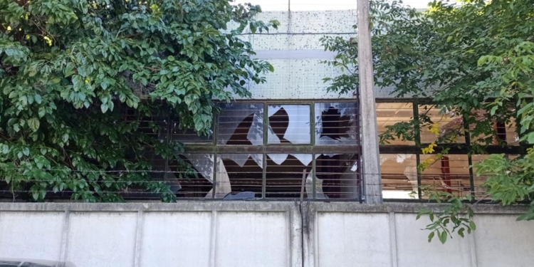 Наслідки обстрілу Південноукраїнської АЕС (ФОТО)