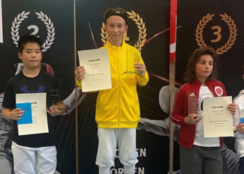 Юний миколаївський рапірист Ростислав Романюк – знову на першій сходинці п’єдесталу міжнародних змагань (ФОТО)