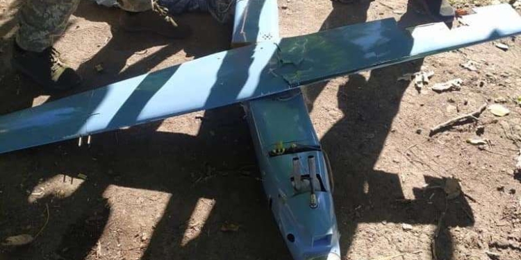 Над Миколаївщиною збили ворожий безпілотник «Картограф» (ФОТО)