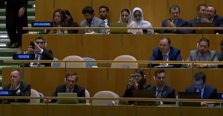 Генасамблея ООН засудила незаконну анексію Росією території чотирьох областей України (ВІДЕО)