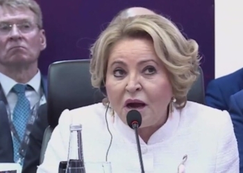 Голова Радфеду рф Валентина Матвієнко закликала парламенти України і росії сісти за стіл переговорів (ВІДЕО)