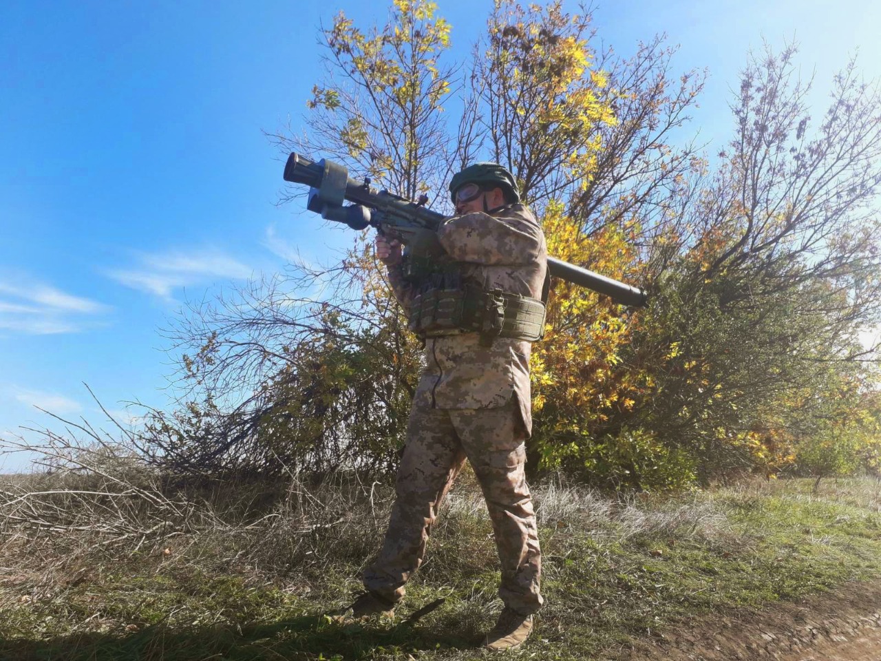 На Півдні воїн-зенітник бригади ім.гетьмана П.Орлика за два дні збив 4 крилаті ракети окупантів з «Ігли»