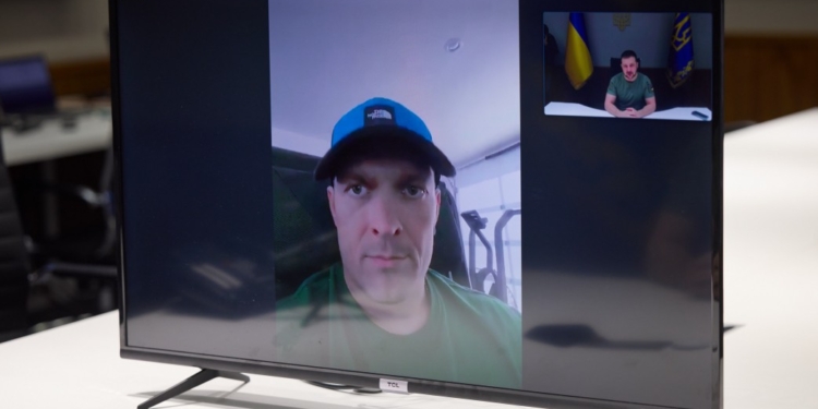 Олександр Усик став амбасадором фандрейзингової платформи United24 (ФОТО)