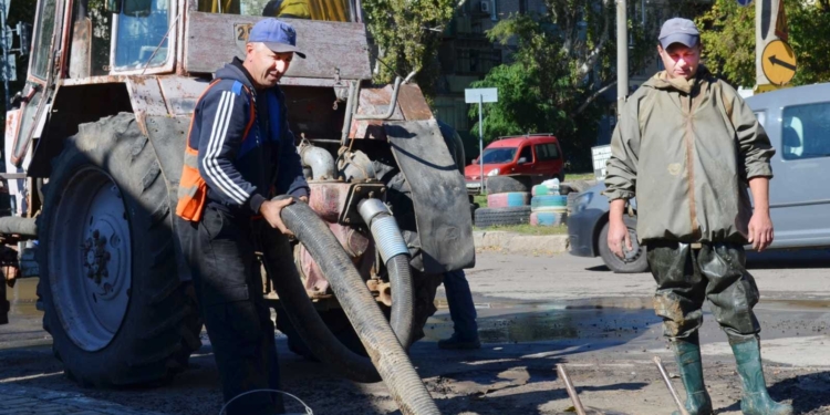 За минулий тиждень «Миколаївводоканал» ліквідував 41 витік на водопровідній мережі