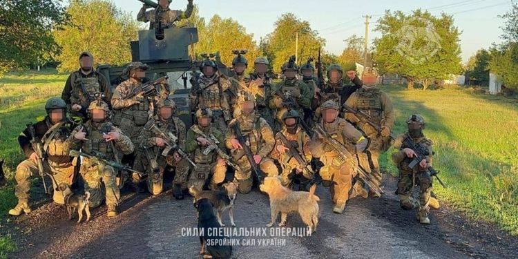 Очаківські «морські котики» звільнили населений пункт на Херсонському напрямку