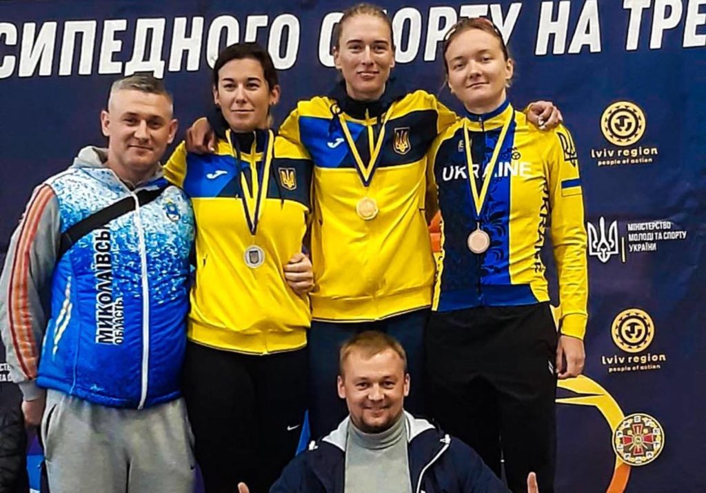 Велосипедистки з Миколаєва зібрали повний комплект нагород чемпіонату України 1