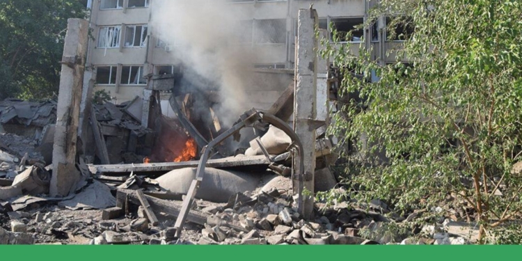 Понад 562 млн.грн. завдано земельним ресурсам в Миколаєві внаслідок руйнування російськими обстрілами навчальних закладів