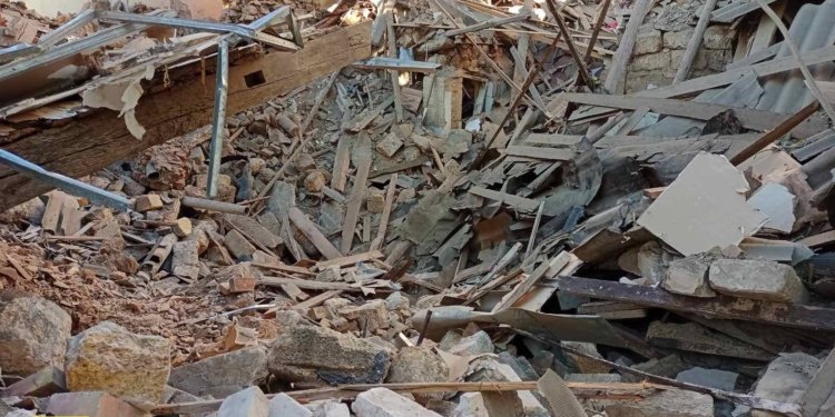 По факту чергової ракетної атаки росіян по центру Миколаєва розпочато розслідування (ФОТО)