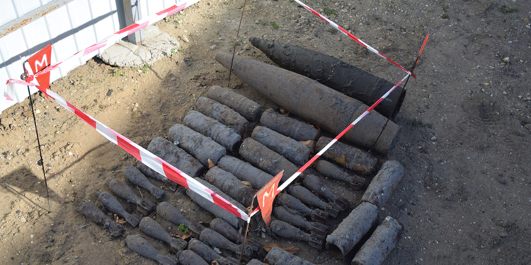 Рятувальники Миколаївщини розчистили акваторію біля міського пляжу в Новій Одесі від боєприпасів часів Другої світової війни (ФОТО, ВІДЕО)