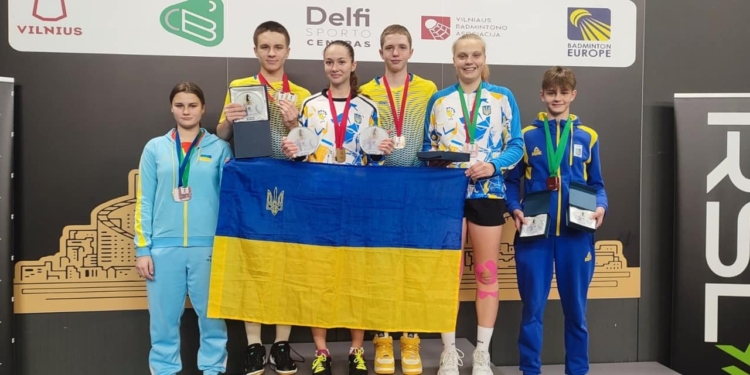 Миколаївські бадмінтоністи стали переможцями і призерами Гран-прі Європи U-17 (ФОТО)