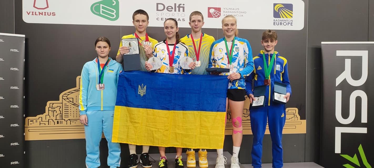 Миколаївські бадмінтоністи стали переможцями і призерами Гран-прі Європи U-17 (ФОТО)