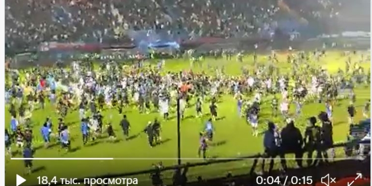 Трагедія в Індонезії – в сутичках після футболу загинуло понад 120 вболівальників (ВІДЕО)