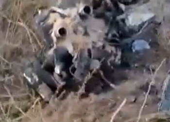 На Миколаївщині іранський дрон збили з кулемета (ВІДЕО)