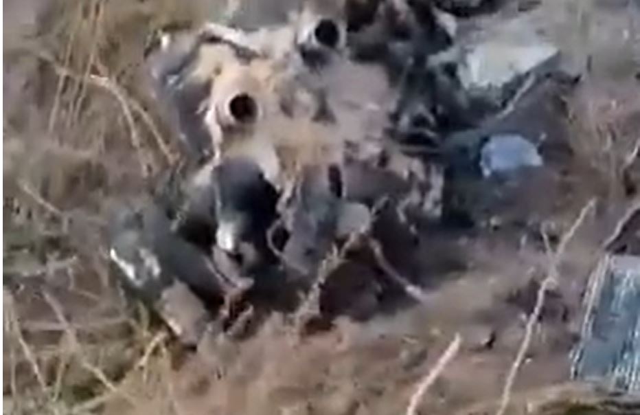 На Миколаївщині іранський дрон збили з кулемета (ВІДЕО) 1