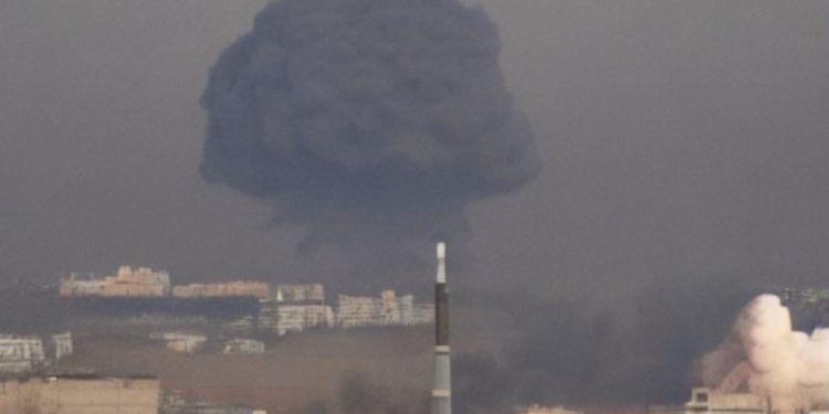 Штучний інтелект показав перші секунди після вибуху і наслідки ядерного удару (ФОТО)