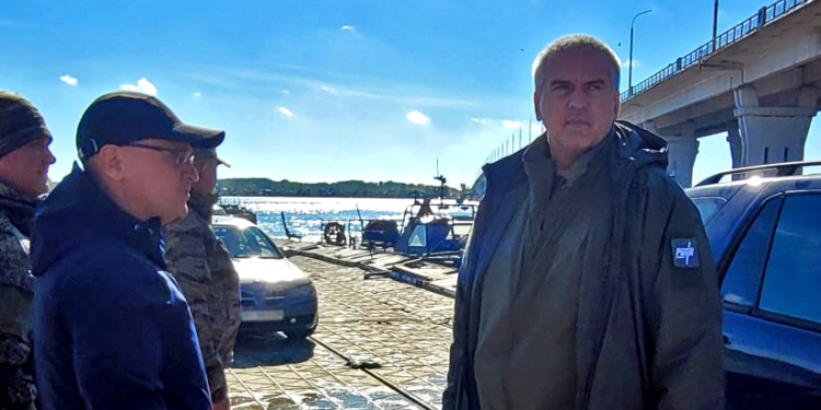 Вночі ЗСУ вдарили по переправі на і під Антонівським мостом – перед тим там бачили Аксьонова і Кірієнко (ФОТО)