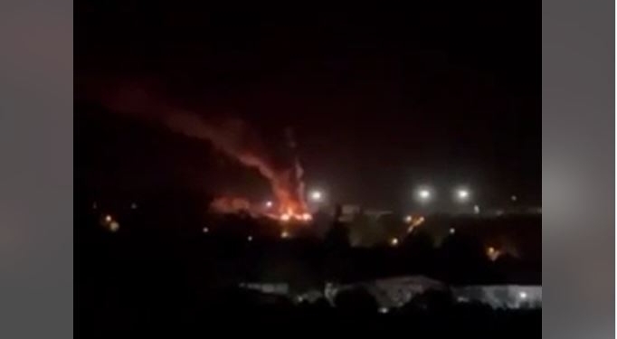 Під російським Бєлгородом вибухнув склад з боєприпасами – горить і детонує (ВІДЕО)