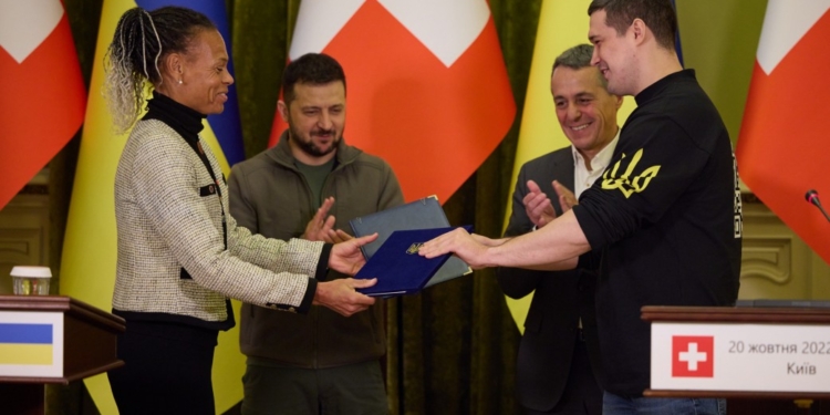 Президенти України та Швейцарії підписали Меморандум про партнерство у сфері цифрової трансформації (ФОТО, ВІДЕО)