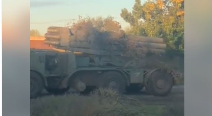 ЗСУ затрофеїли “Ураган” на Херсонщині (ВІДЕО)