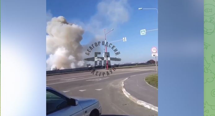 В Бєлгороді знову вибухи (ВІДЕО)