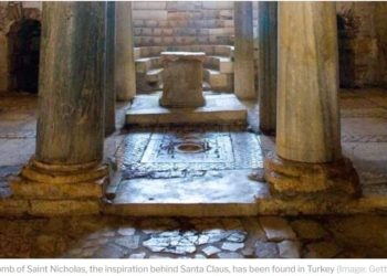 Турецькі археологи стверджують, що знайшли гробницю Святого Миколая (ФОТО)