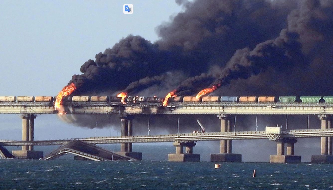 Уряд Болгарії заявив, що вантажівка з Кримського мосту не була в країні (ВІДЕО)