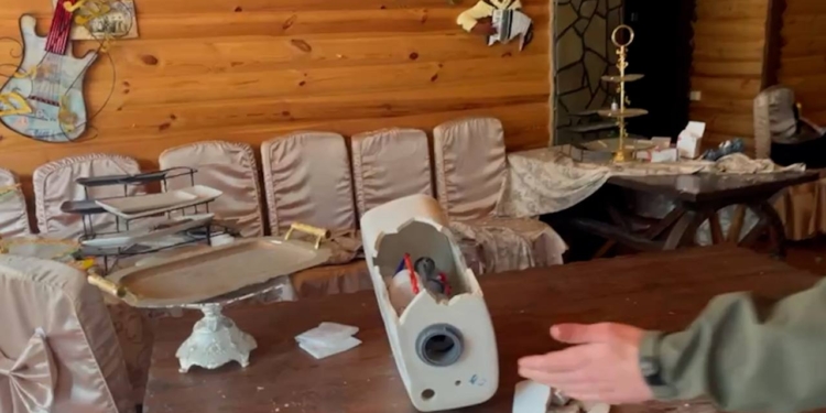 Ванни, холодильники, унітази, білизна. В Лимані знайшли сховок награбованого рашистами (ВІДЕО)