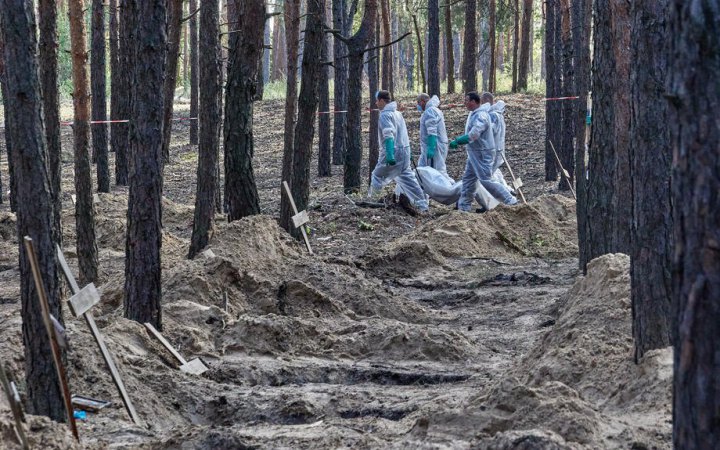 На деокупованих територіях Миколаївщини та Херсонщини відпрацьовано 50 локацій імовірних поховань