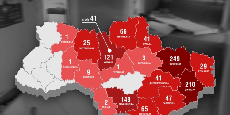 В Миколаївській області пошкоджено чи зруйновано 148 лікарняних закладів (ІНФОГРАФІКА)