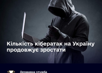 Кількість кібератак на Україну продовжує зростати