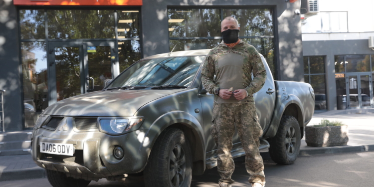 Перша автівка, кошти на яку зібрано завдяки, в тому числі, і споживачам газу Миколаївщині, відправилась на передову