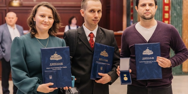 Молоді науковці миколаївського НУК ім.адмірала Макарова здобули Премію Верховної Ради України (ФОТО)