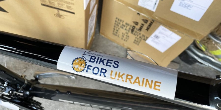 Волонтери Миколаєва отримали з Нідерландів 50 велосипедів (ФОТО)