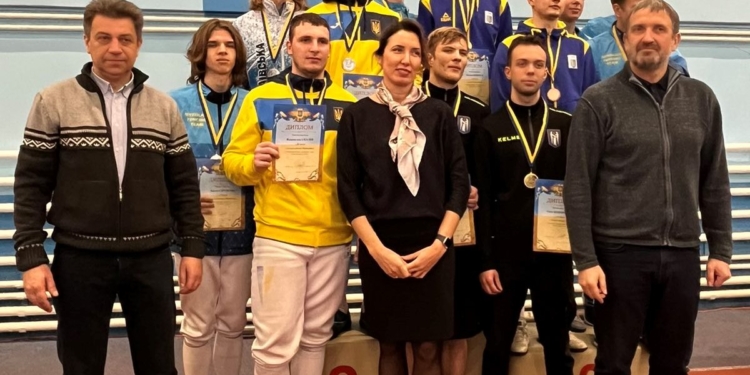 На ЧУ U-23 у Львові миколаївські рапіристи зійшли на другу та третю сходинки п’єдесталу