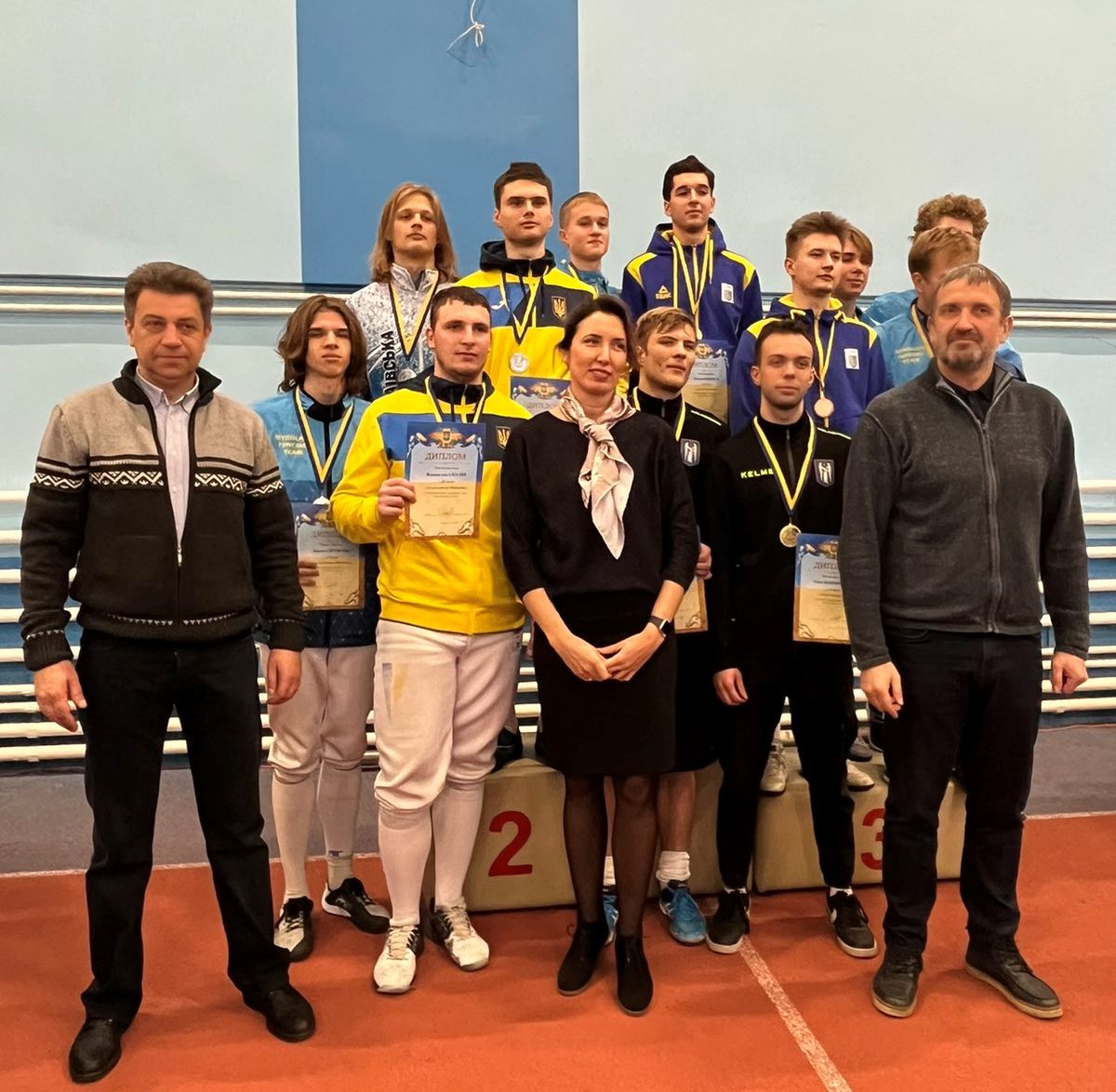 На ЧУ U-23 у Львові миколаївські рапіристи зійшли на другу та третю сходинки п’єдесталу