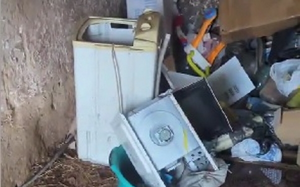 На Херсонщині миколаївська тероборона знайшла схрон окупантів з намародереною побутовою технікою (ВІДЕО)