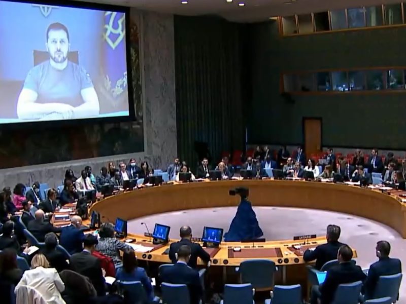 Зеленський попросив Радбез ООН відреагувати на терор росії і звернувся до українців (ВІДЕО)
