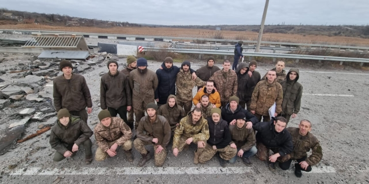 Серед звільнених сьогодні з російського полону є миколаївські десантники та морпіхи