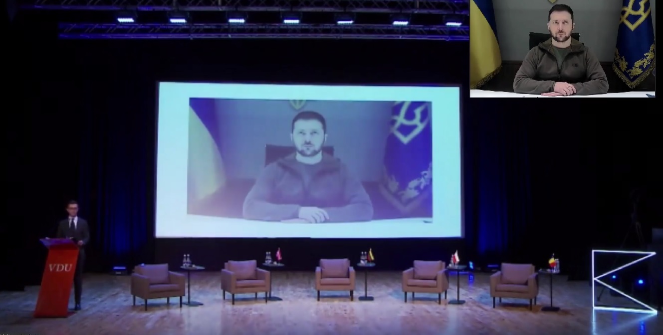 «Ми можемо пройти і цю зиму, і цю війну – всі разом, всі європейці» – виступ Зеленського на Міжнародному симпозіумі The idea of Europe (ВІДЕО)