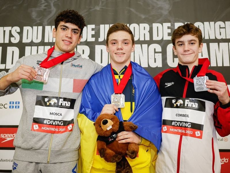 15-річний українець здобув перше для України «золото» чемпіонату світу зі стрибків у воду