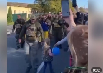 Херсон зустрічає ВСУ (ВІДЕО)